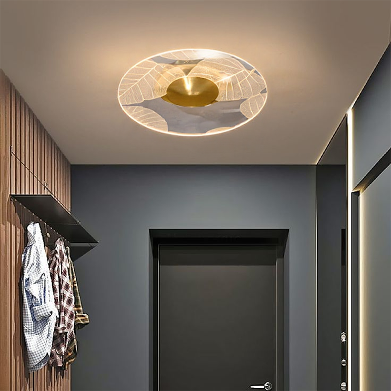 Dimmable LED Ceiling Light with Geometric Style | Luravix