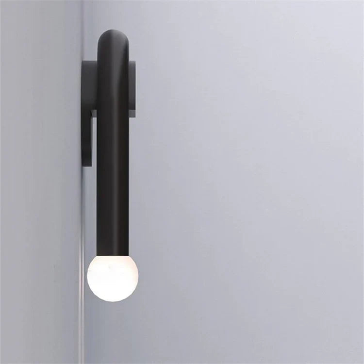 Double LED Metal Arc Wall Light for Modern Rooms | Xaviel
