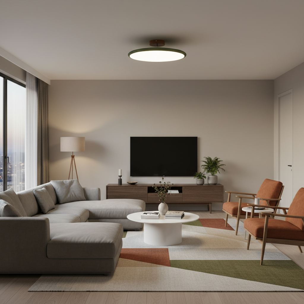 Drift Adjustable LED Ceiling Light Fixture | Modern Minimalist Design