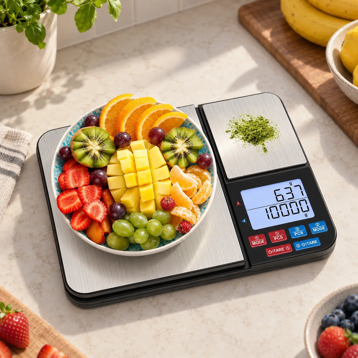 Dual Platform Digital Kitchen Food Scale