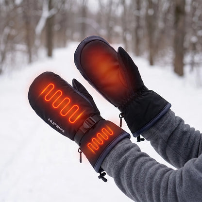 Electric Heated Outdoor Winter Mittens