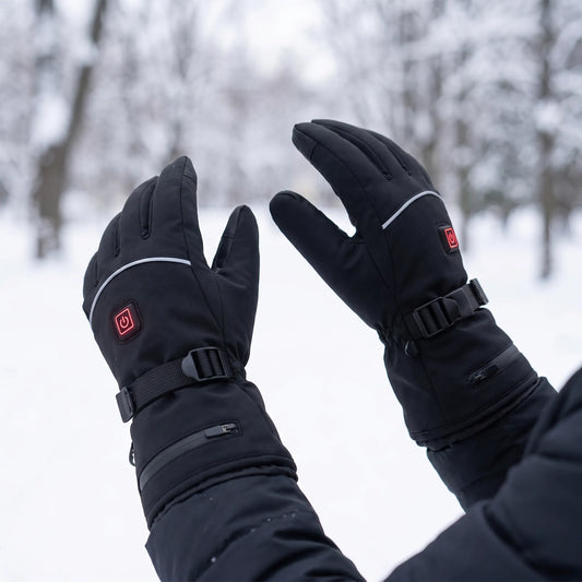 Electric Heated Winter Riding Gloves
