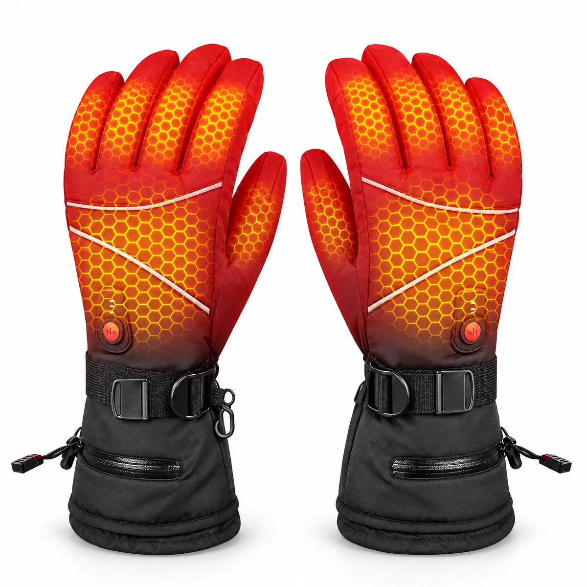 Electric Rechargeable Heated Winter Gloves