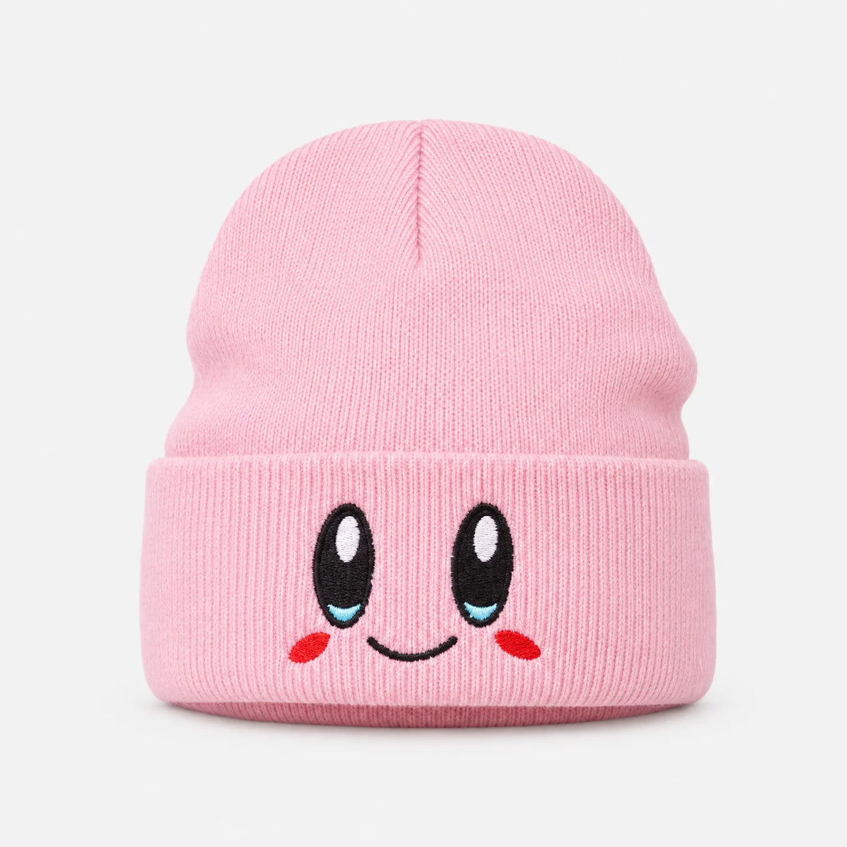 Embroidered Face Winter Beanie Toque