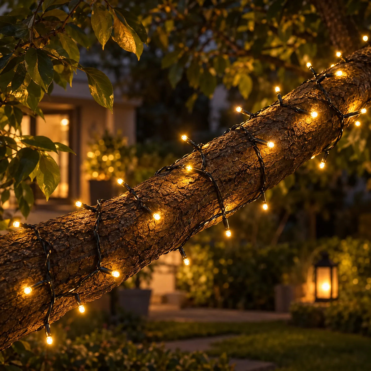 Exterior Christmas LED String Lights