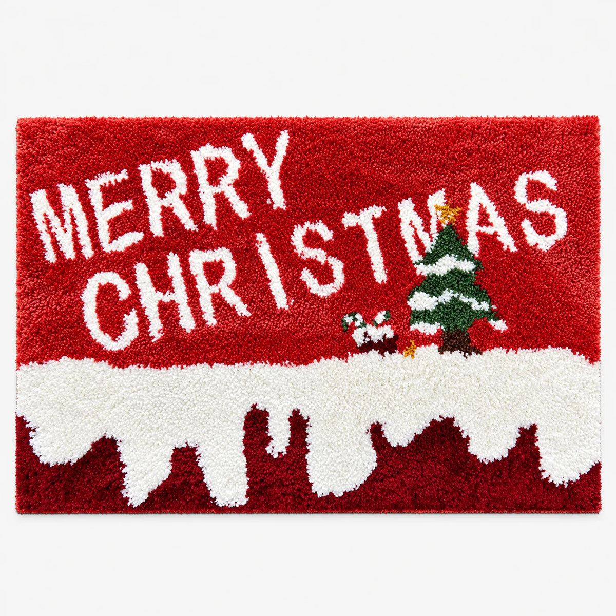 Festive Christmas Welcome Door Mat