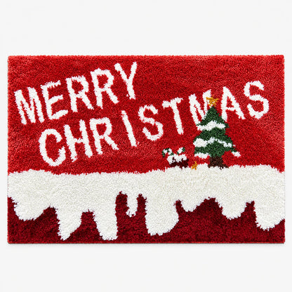 Festive Christmas Welcome Door Mat