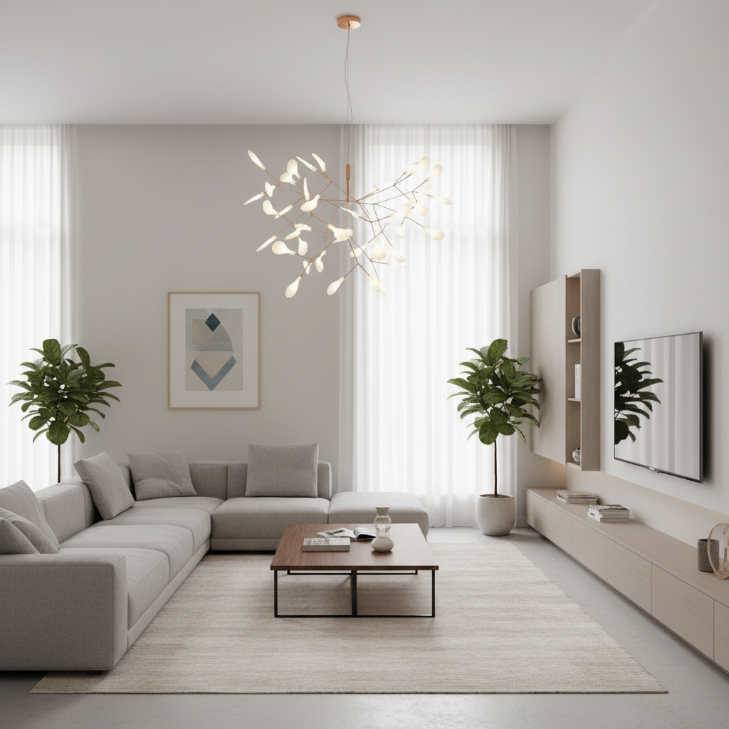 Firefly Rose Gold | Modern Pendant Light for Kitchen