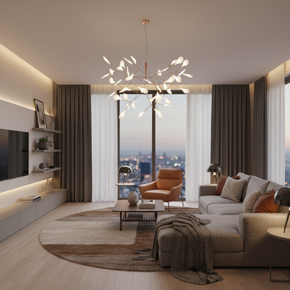 Firefly Rose Gold | Modern Pendant Light for Kitchen