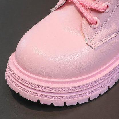 Flat Ankle Boots With Zip