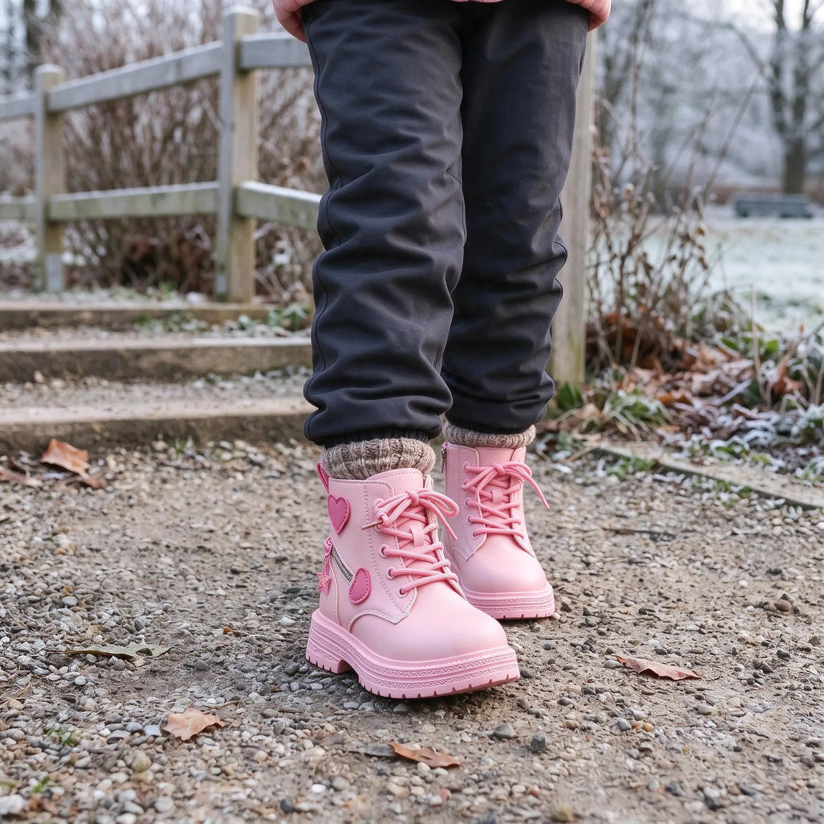 Flat Ankle Boots With Zip