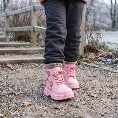 Flat Ankle Boots With Zip