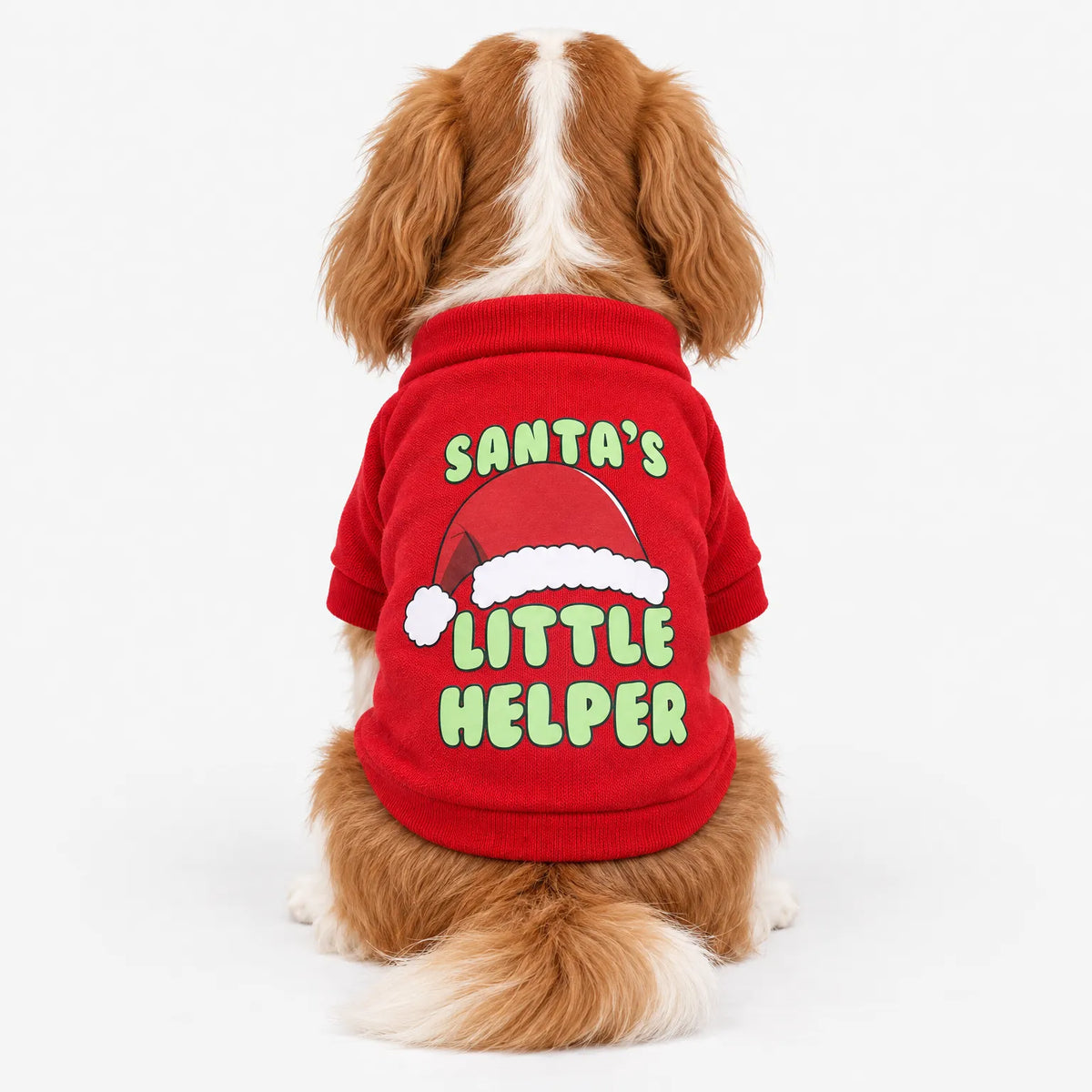 Fleece Dog Christmas Sweater Pullover