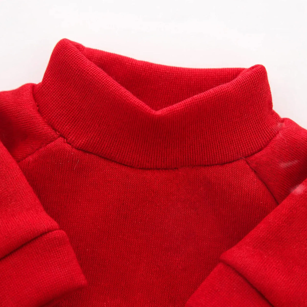 Fleece Dog Christmas Sweater Pullover