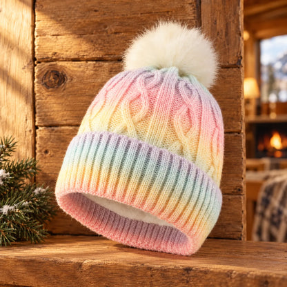 Fleece Lined Winter Knit Toque