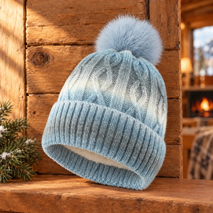 Fleece Lined Winter Knit Toque