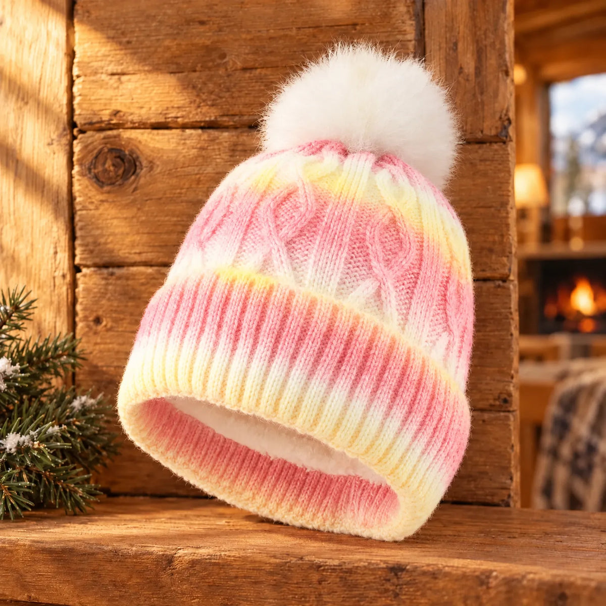 Fleece Lined Winter Knit Toque