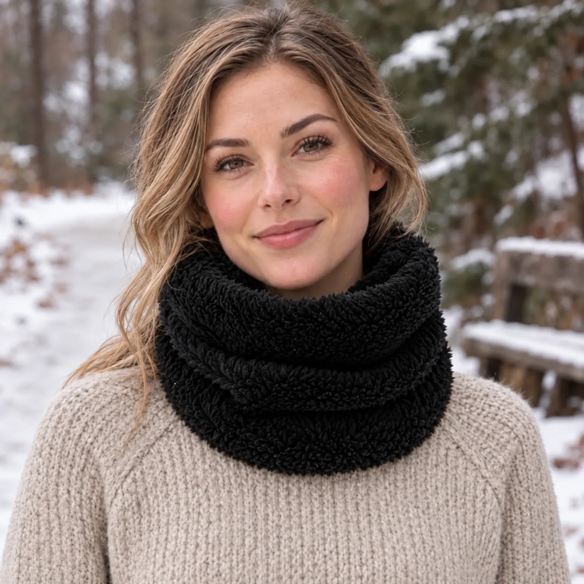 Fleece Ring Scarf
