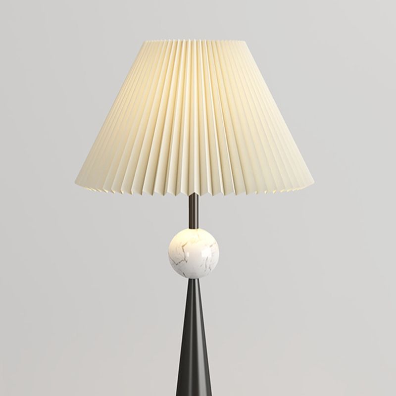 Floor Lamp Fabric Shade Modern Home Interior Lighting | Norvian