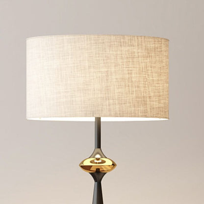 Floor Lamp Fabric Shade Modern Home Interior Lighting | Norvian