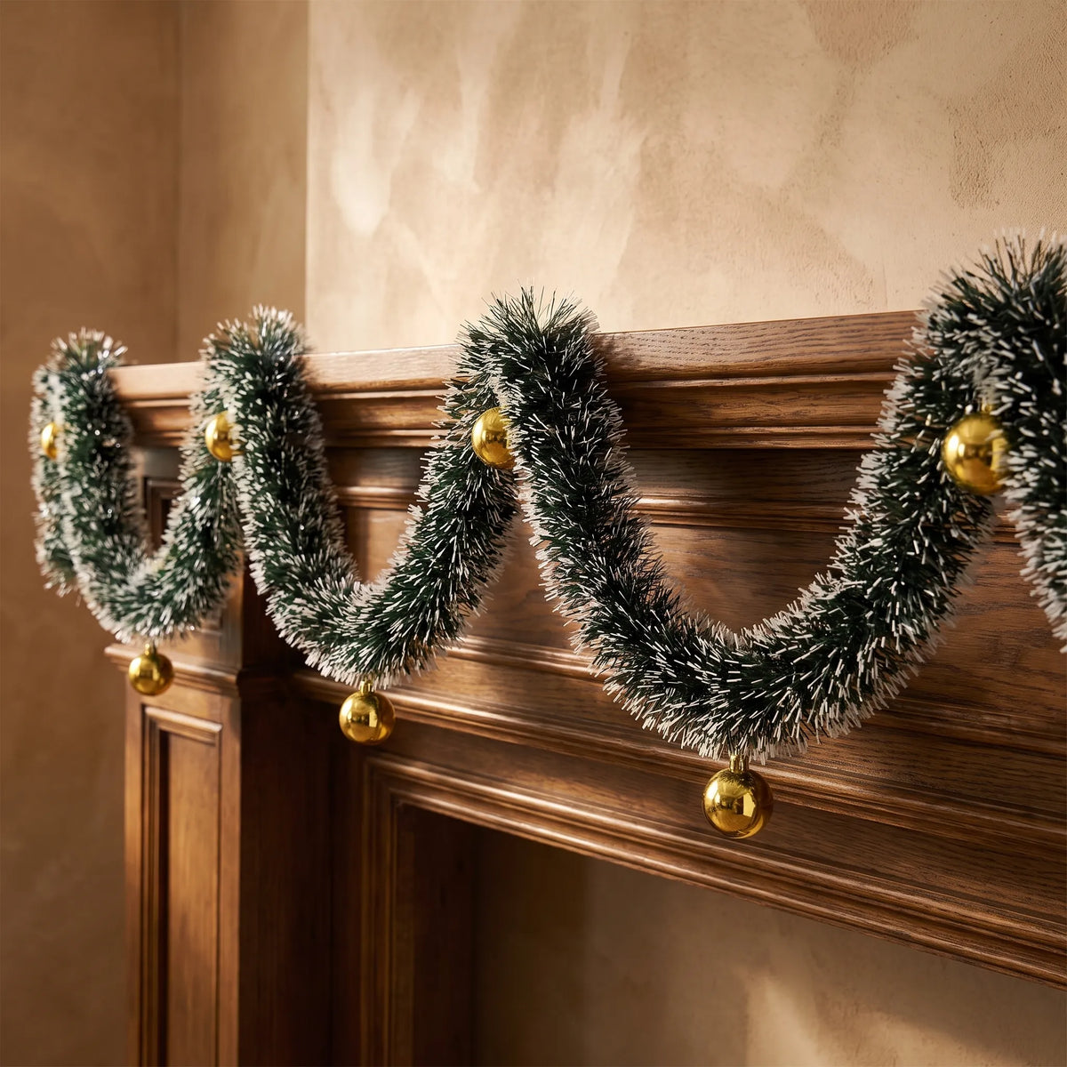 Fluffy Christmas Tinsel Garland Strand