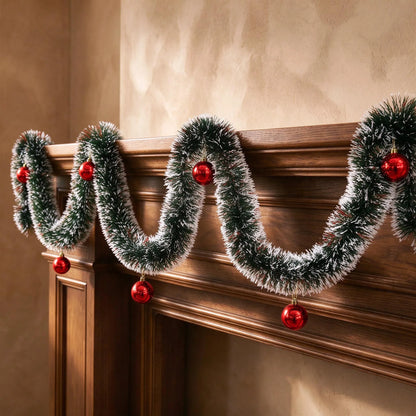 Fluffy Christmas Tinsel Garland Strand