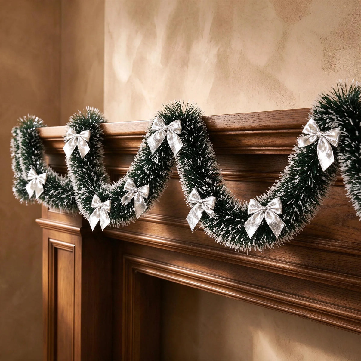 Fluffy Christmas Tinsel Garland Strand