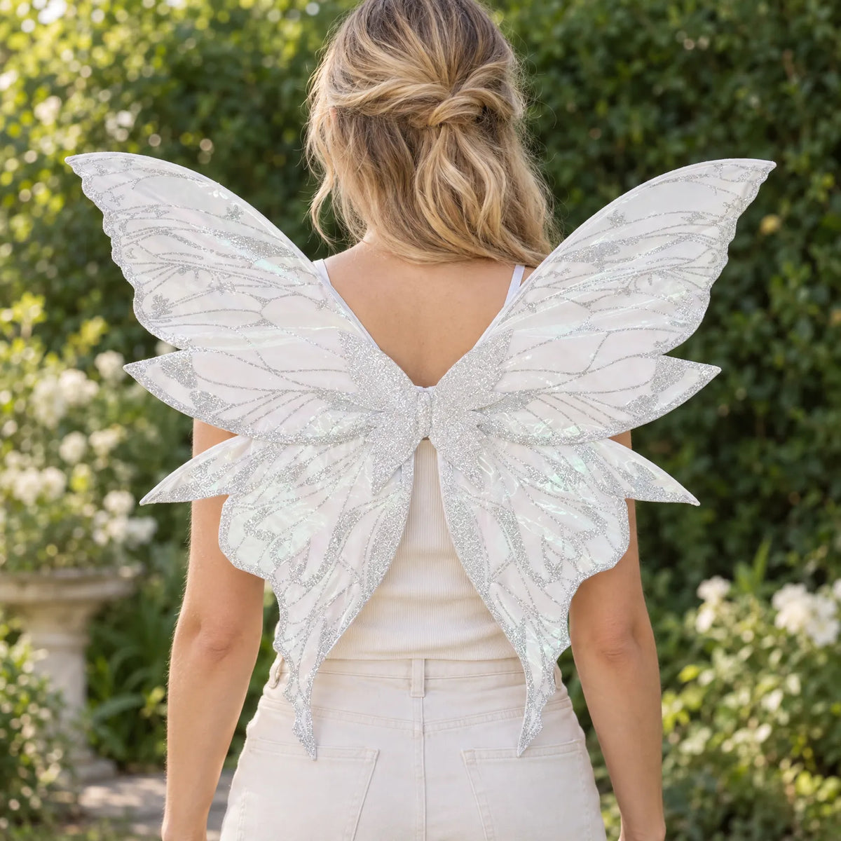 Foldable Christmas Costume Fairy Wings