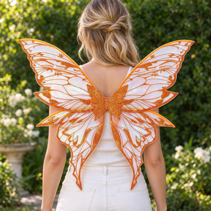 Foldable Christmas Costume Fairy Wings