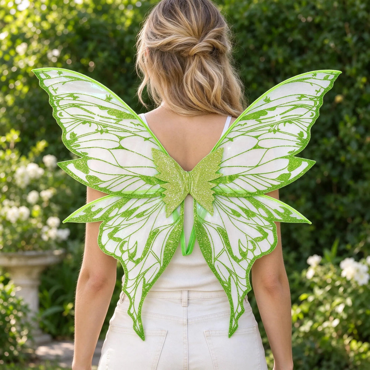 Foldable Christmas Costume Fairy Wings