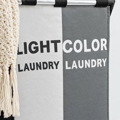 Foldable Fabric Laundry Sorter with Removable Laundry Bags