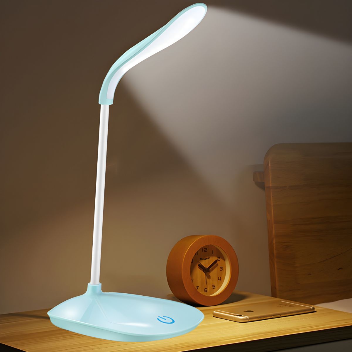 Foldable LED Table Lamp Nordic Macaron Design | Lumivra