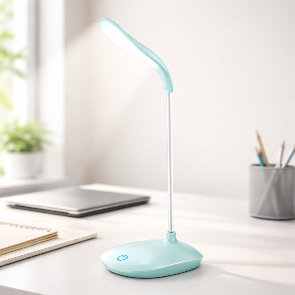 Foldable LED Table Lamp Nordic Macaron Design | Lumivra