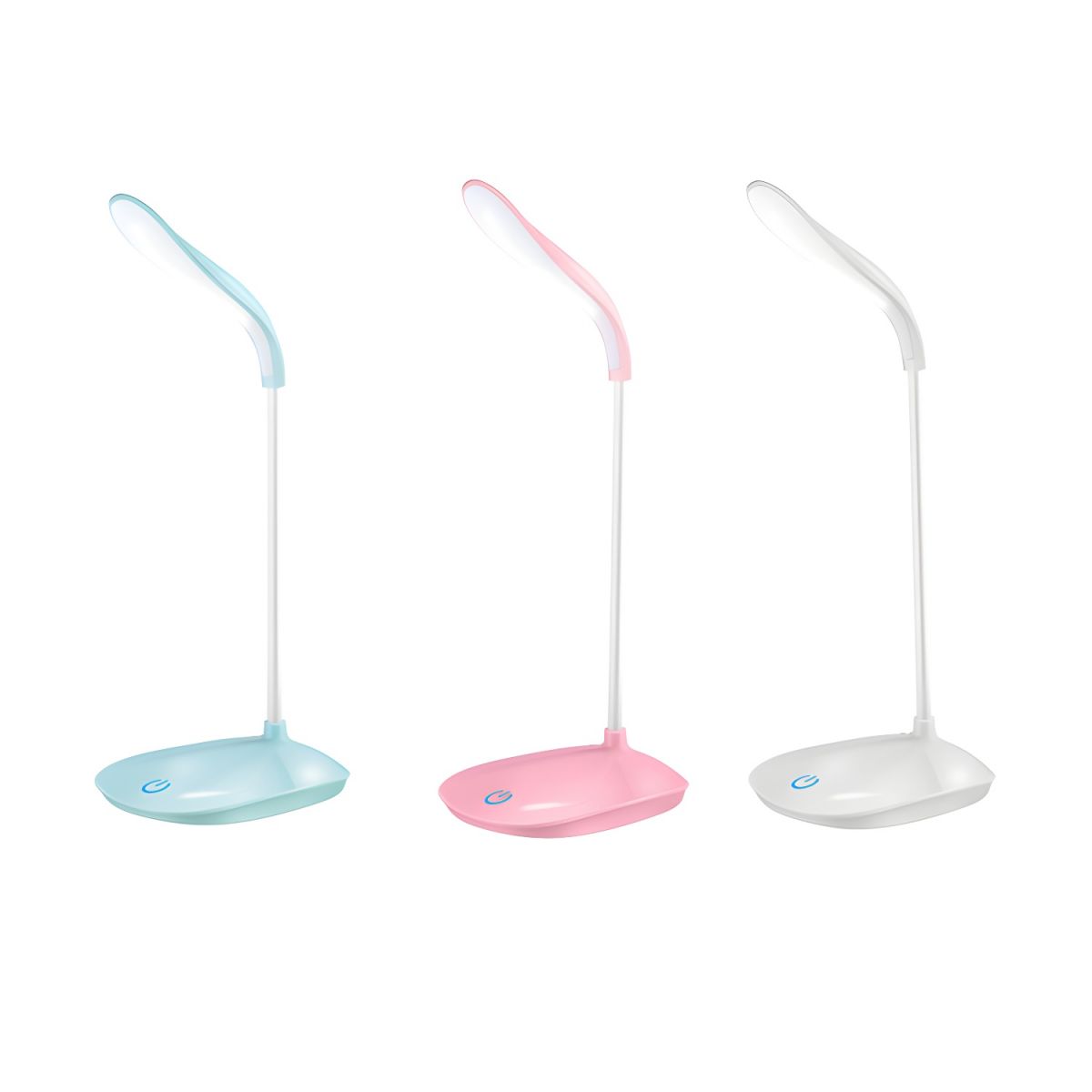 Foldable LED Table Lamp Nordic Macaron Design | Lumivra