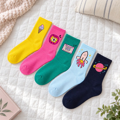 Fuzzy Women's Winter House Socks
