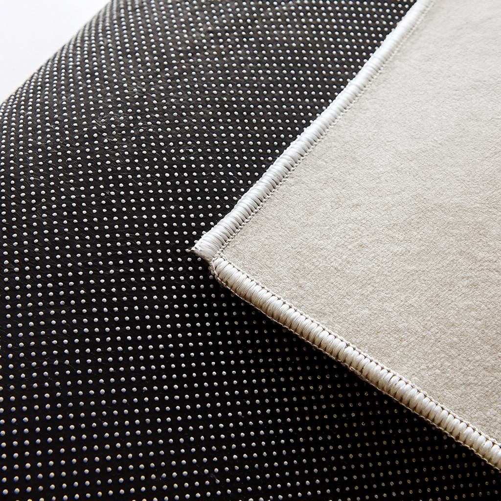 Geometric Pattern Scandinavian Style Polyester Rug | Vendalo