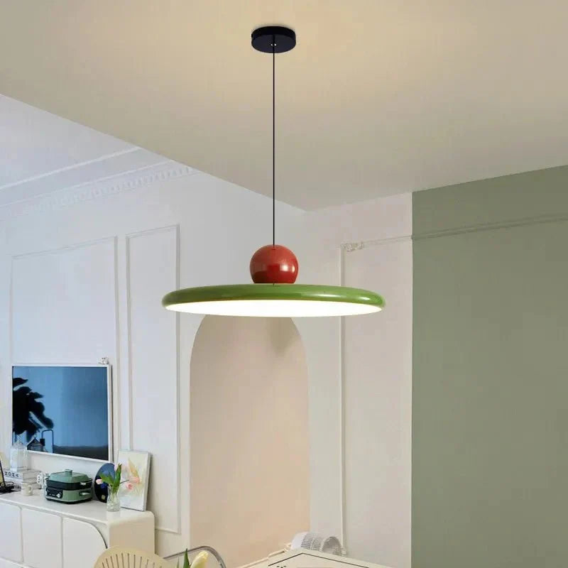 Glass Dome Ceiling Light in Nordic Bauhaus Style | Solirox