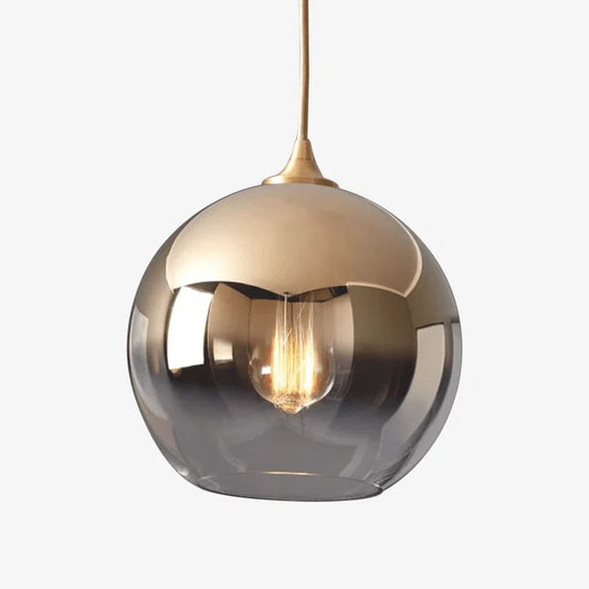 Glass Globe Pendant Light LED Modern Ceiling Design | Pelnora