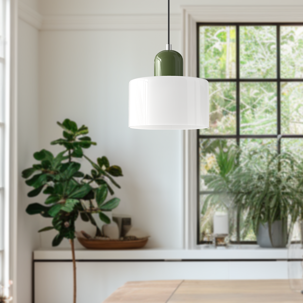 Glass Globe Pendant Light Nordic Minimal Industrial | Arienne