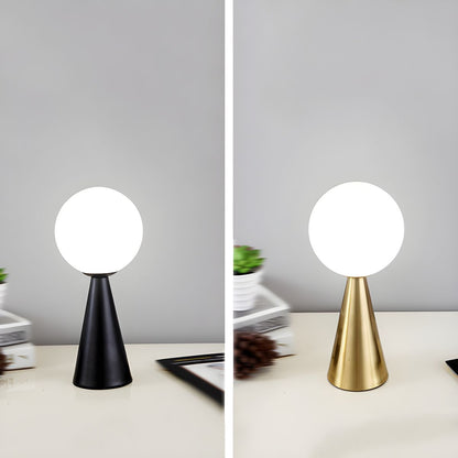 Glass Globe Table Lamp Postmodern Style | Velune