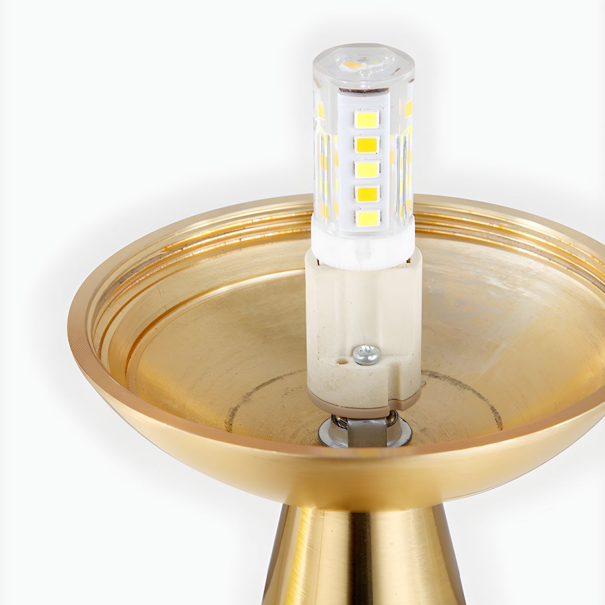 Glass Globe Table Lamp Postmodern Style | Velune