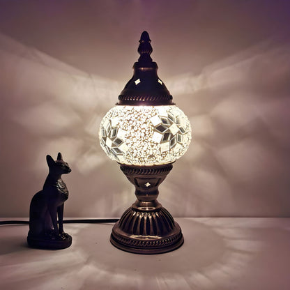 Glass Mosaic Oriental Table Lamp | Luvanor