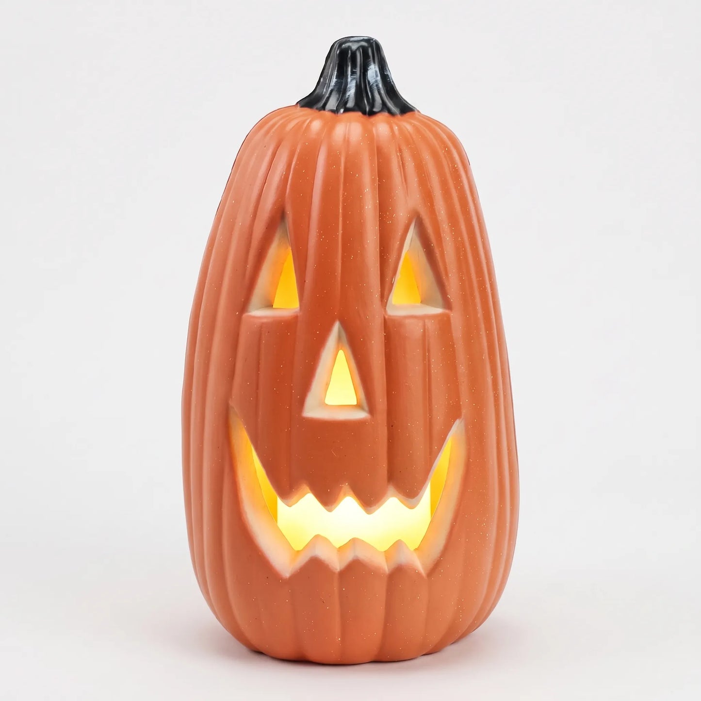 Halloween Pumpkin Jack O Lantern LED Light Decoration Battery Operated