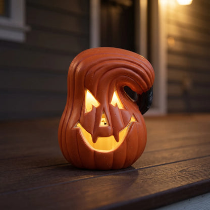 Halloween Pumpkin Jack O Lantern LED Light Up Decoration Battery Operated