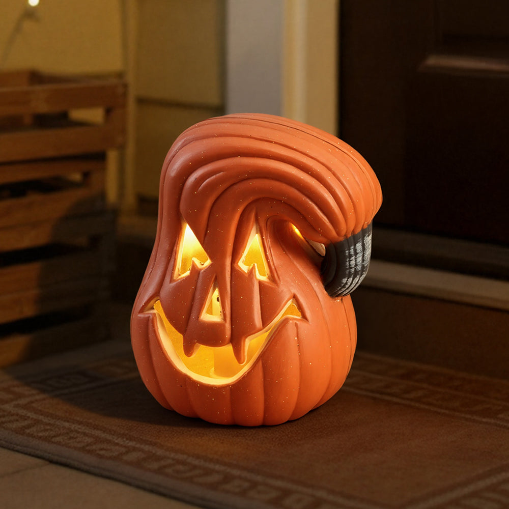 Halloween Pumpkin Jack O Lantern LED Light Up Decoration Battery Operated