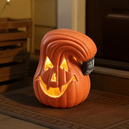 Halloween Pumpkin Jack O Lantern LED Light Up Decoration Battery Operated