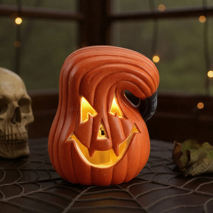 Halloween Pumpkin Jack O Lantern LED Light Up Decoration Battery Operated
