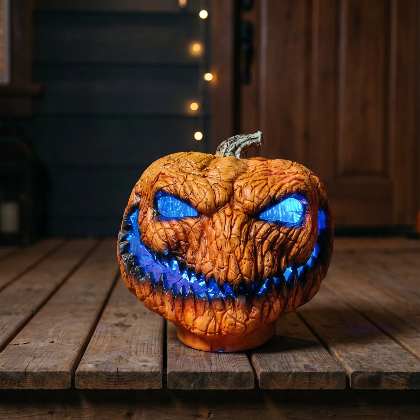 Halloween Pumpkin LED Light Up Jack O Lantern Decoration