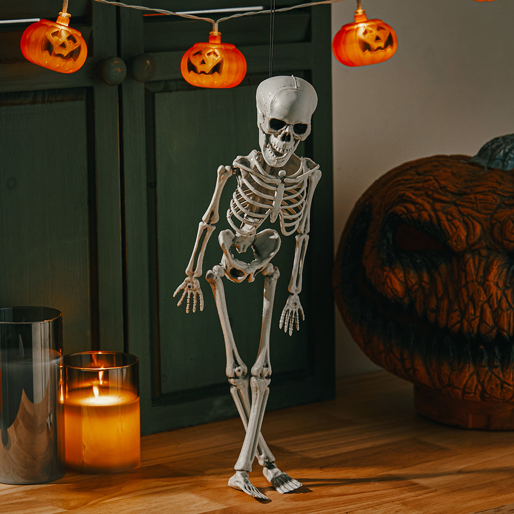 Halloween Skeleton Hanging Posable Scary Haunted House Decoration