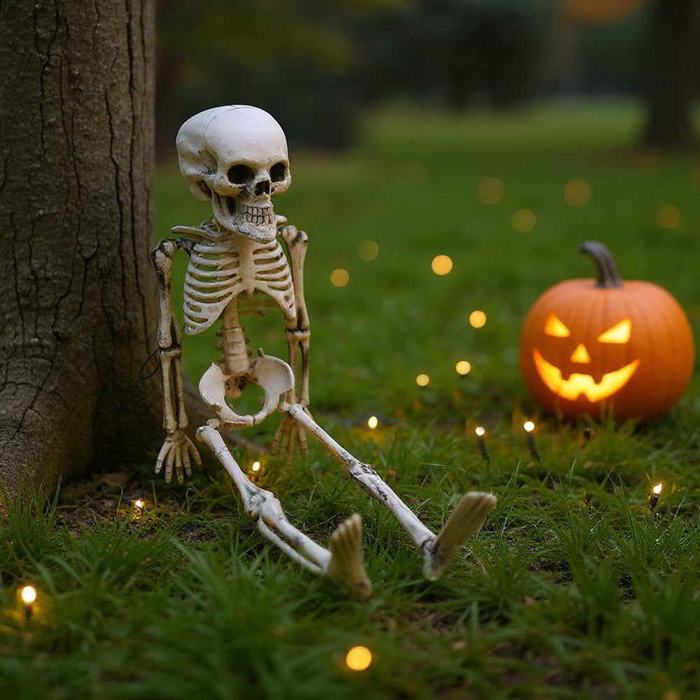 Halloween Skeleton Hanging Posable Scary Haunted House Decoration
